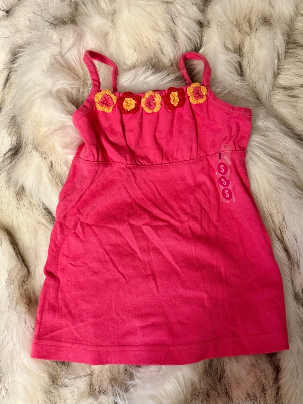 NEW Gymboree Girls' Pink Floral Tank Top Dress